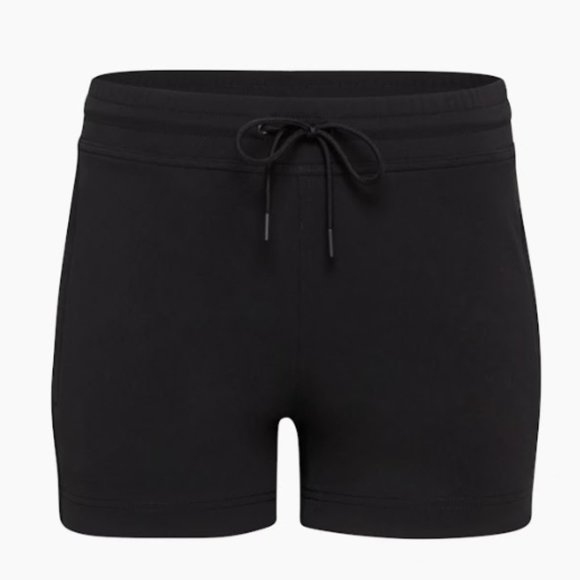 BNWT Aritzia TnAction TnaSLICK Warm-Up 3" Short Black XS - Picture 1 of 6